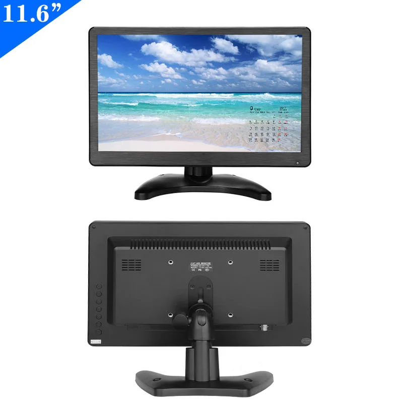 ZHIXIANDA 11.6 Inch 16:9 IPS FHD LCD 1920x1080 With HDMI VGA Input Touch Screen Monitor Display |