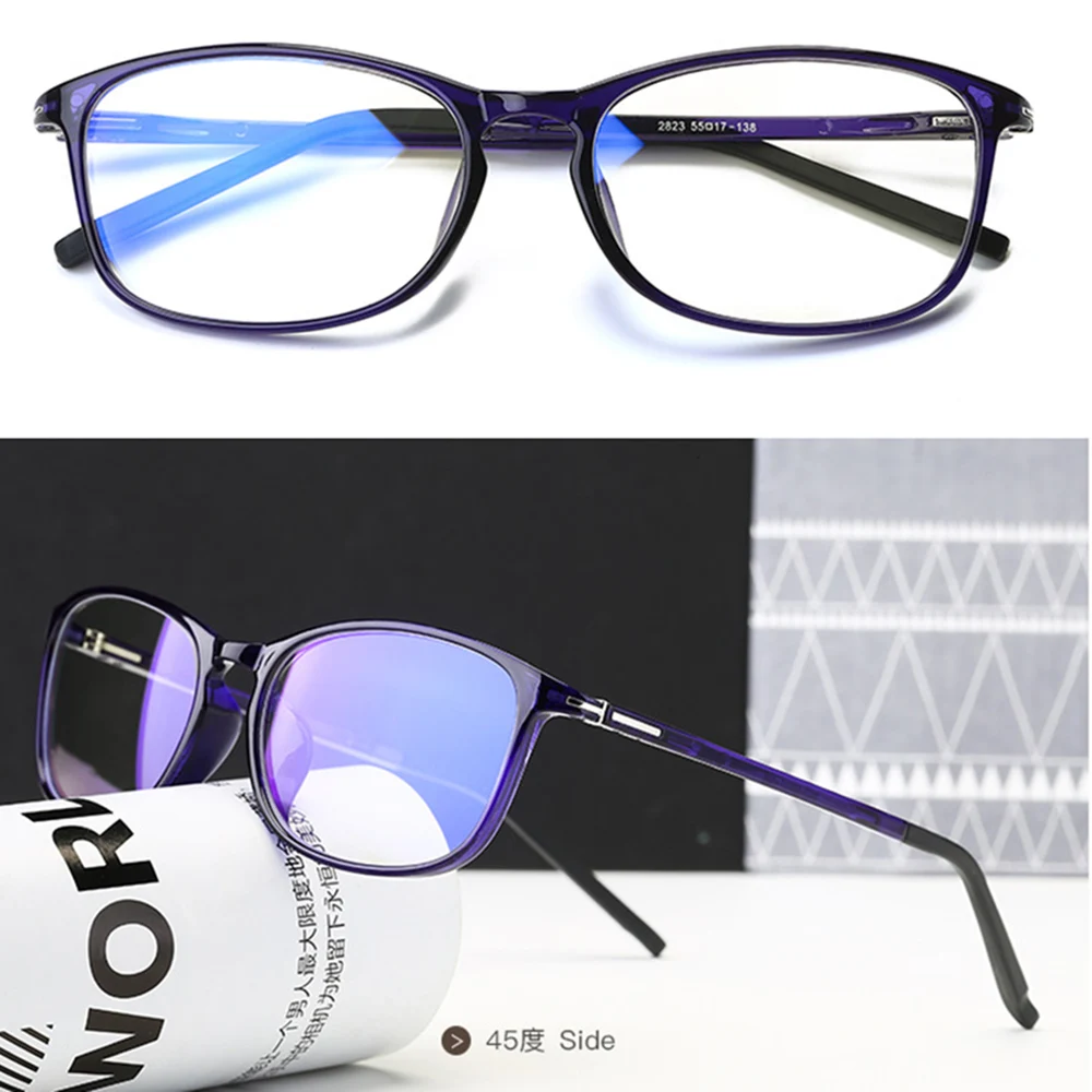 

Anti Rays Glasses Men Bluelight Radiation TR90 Computer Protection Gaming Glasses Blue Blocking UV Spectacles Goggles