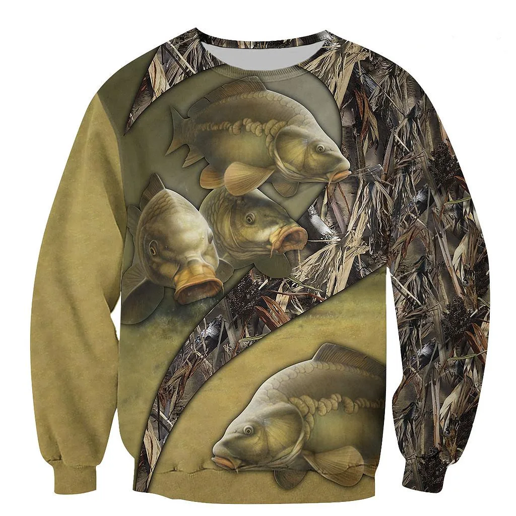 Новая модная мужская толстовка с капюшоном камуфляжная художественная 3D принтом