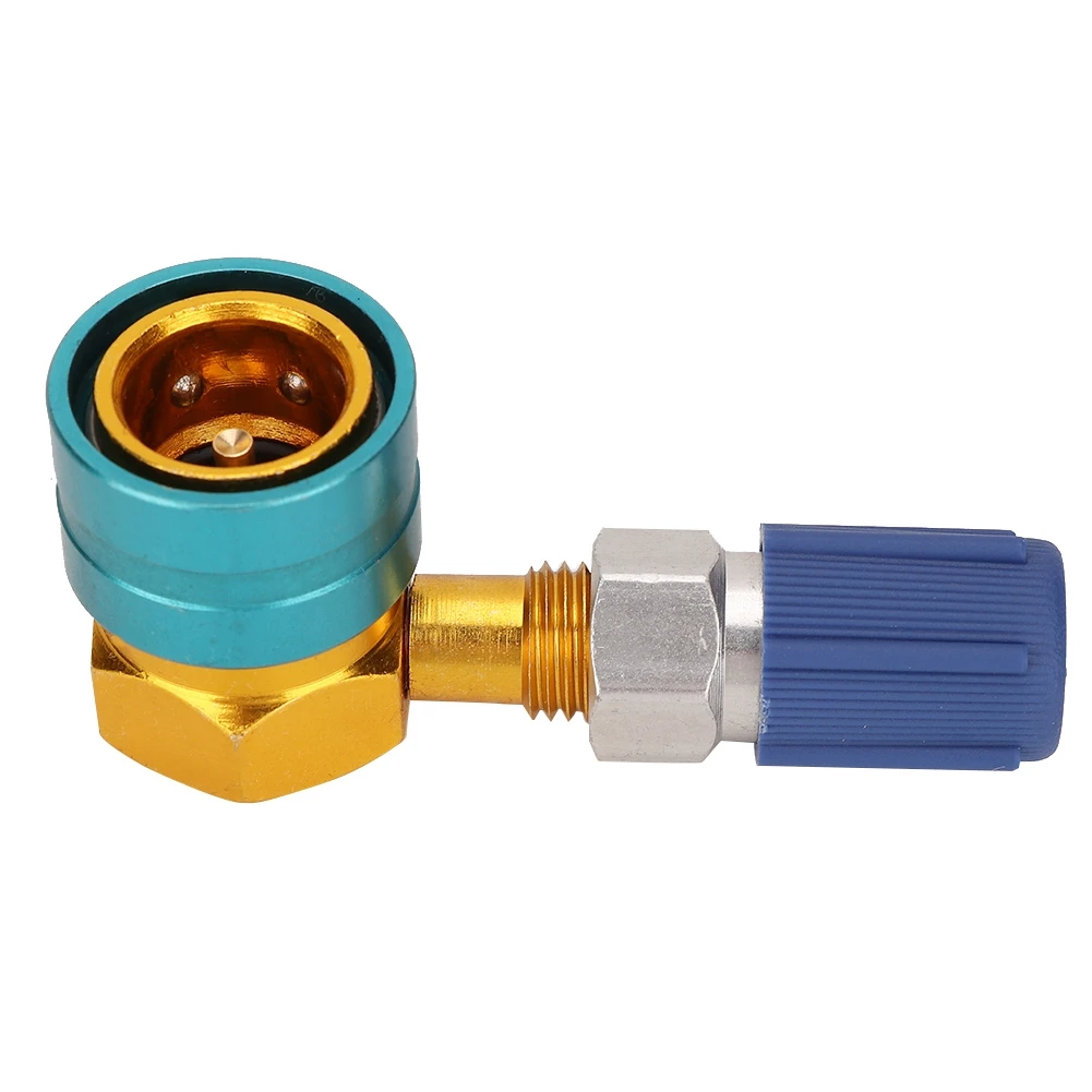 1Pcs Adjustable Car Freon R134A H/L Quick Coupler Adapters Air Conditioning Refrigerant A/C manifold gauge set QC-ML new | Автомобили и