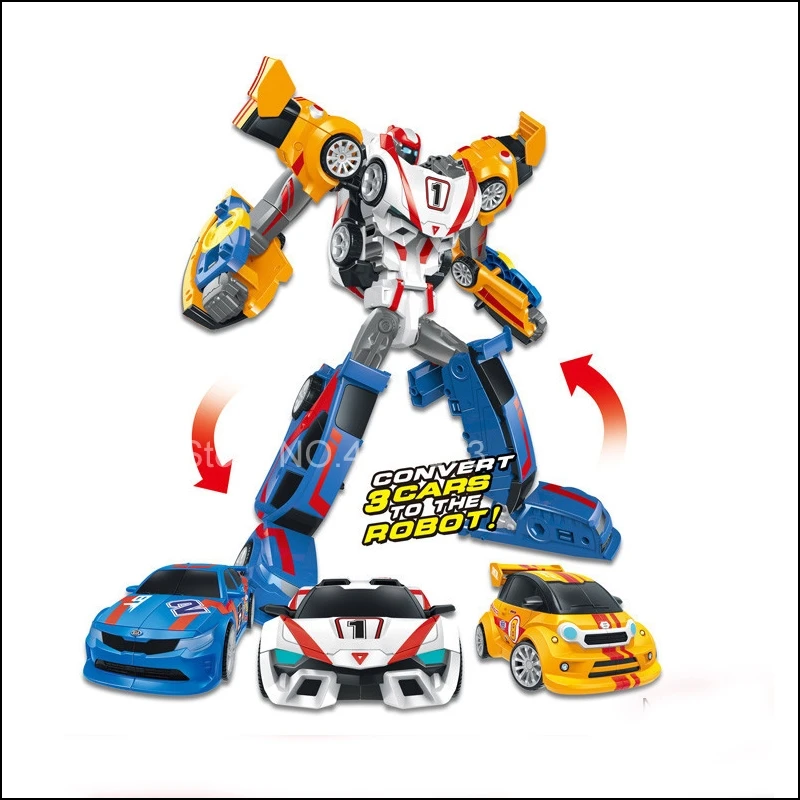 3 in 1 Tobot Transformation Robot Toys Korea Cartoon Brothers Anime Deformation Car Airplane for Child Gift | Игрушки и хобби