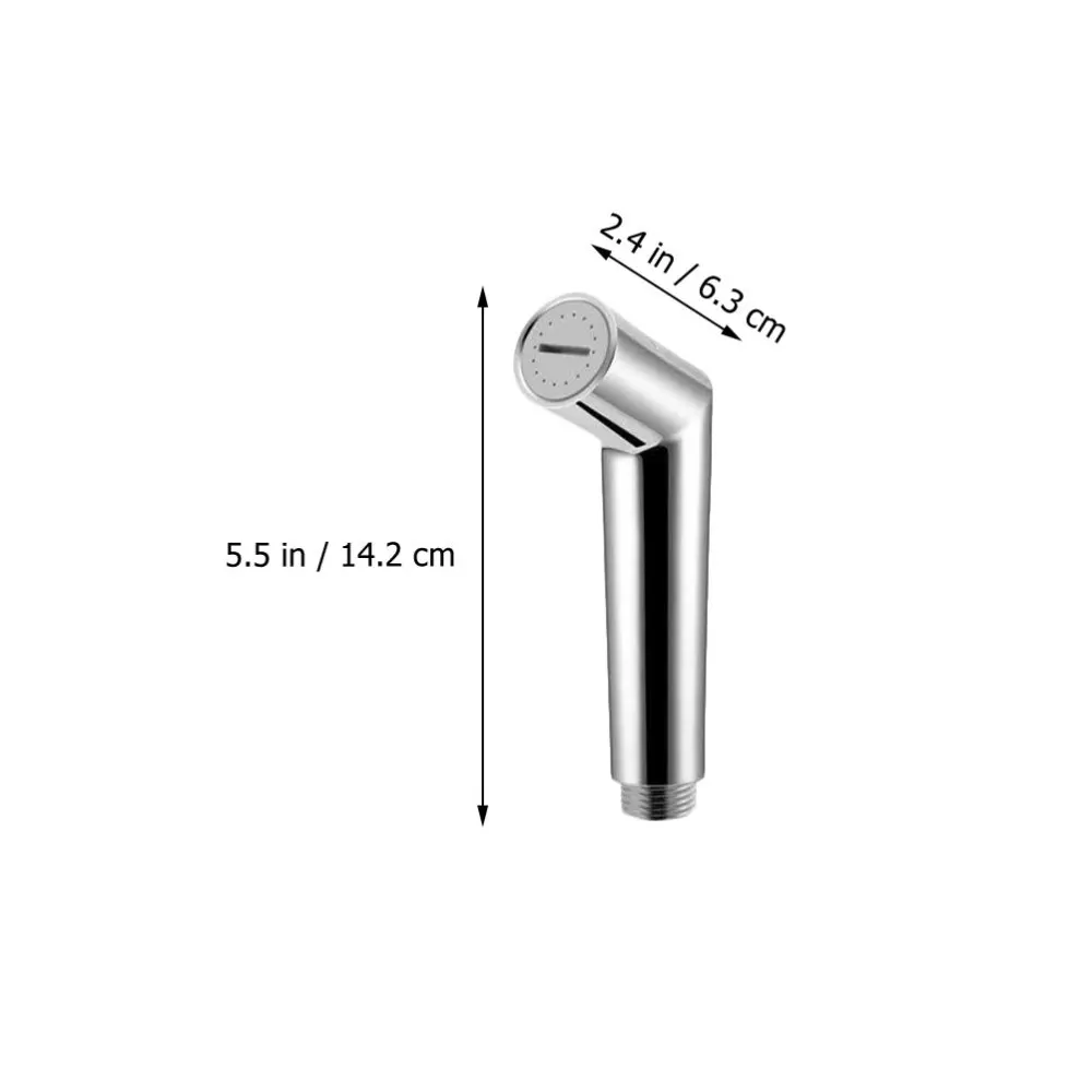 

1 Set Hand-held Bidet Spray Head Kit Adjustable Toilet Bathroom Sprayer Set