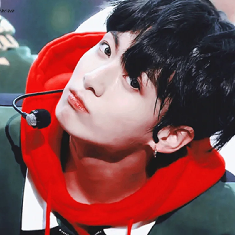 Kpop Bangtan Boys JUNG KOOK Одинаковая одежда сшитые цветные топы с длинными рукавами и