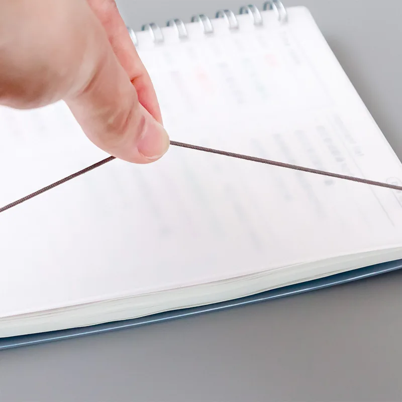 Ежедневный Еженедельный ежемесячный планировщик 2020 спиральный блокнот А5