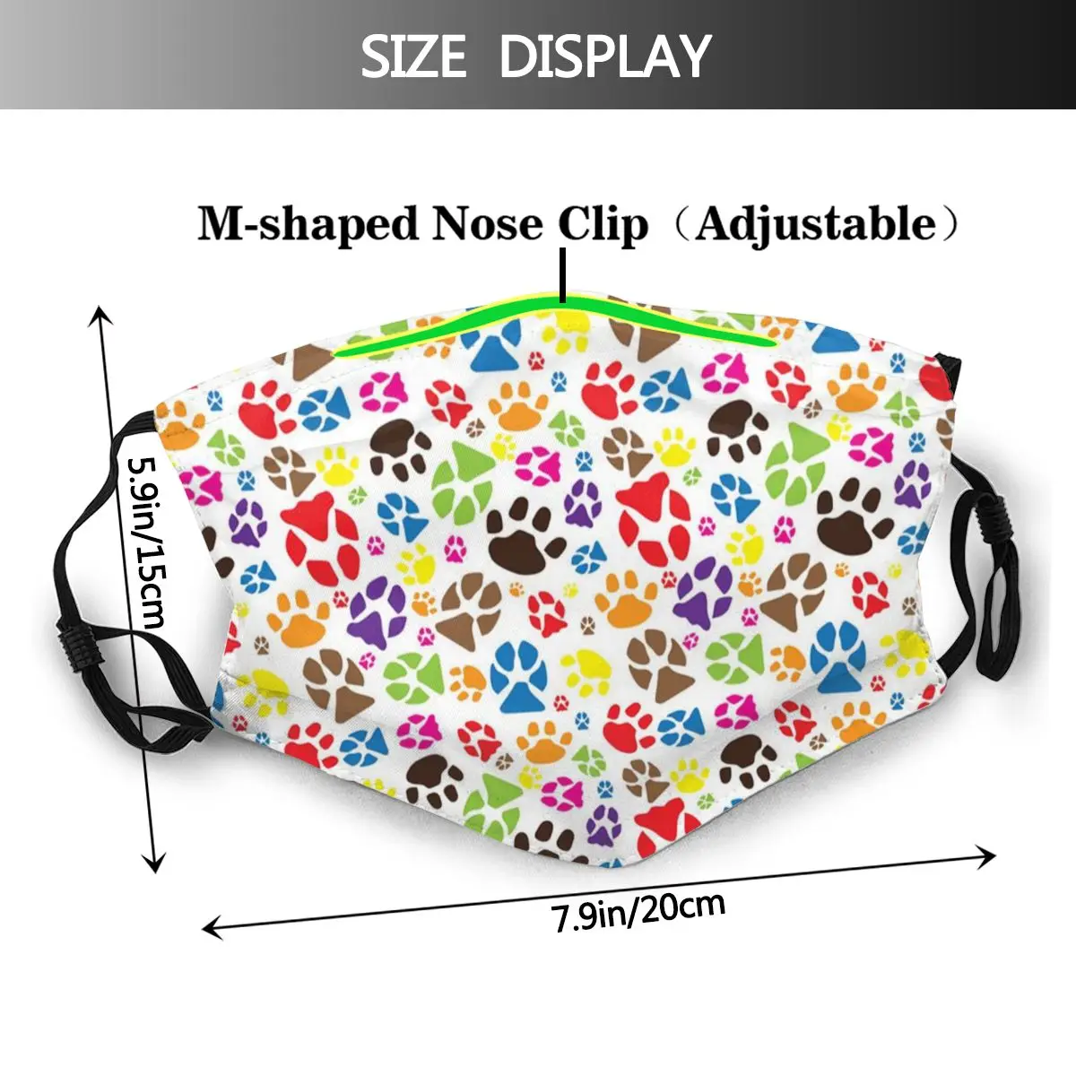 Anti-Pollution Animal Paws Washable Reusable Unisex Cosplay Party Outdoor Cool Mouth Cover Mask | Аксессуары для одежды
