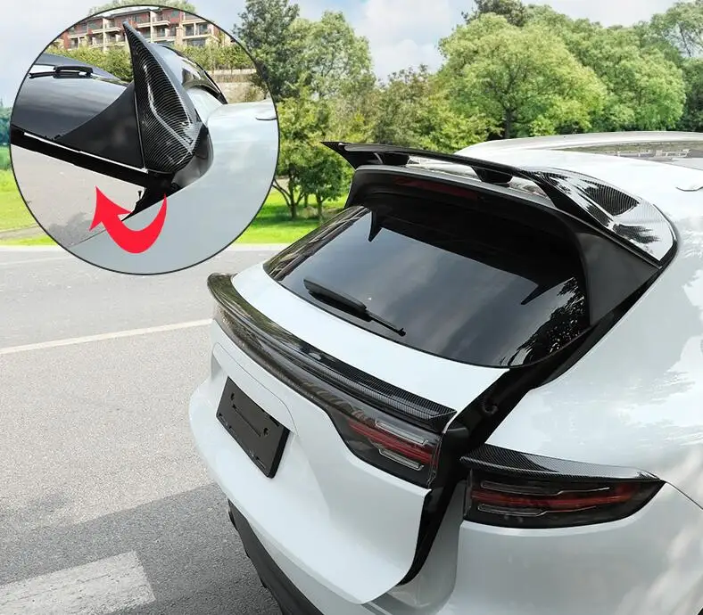 Подходит для Porsche Cayenne 2017 2018 2019 2020 2021 высококачественный задний спойлер из