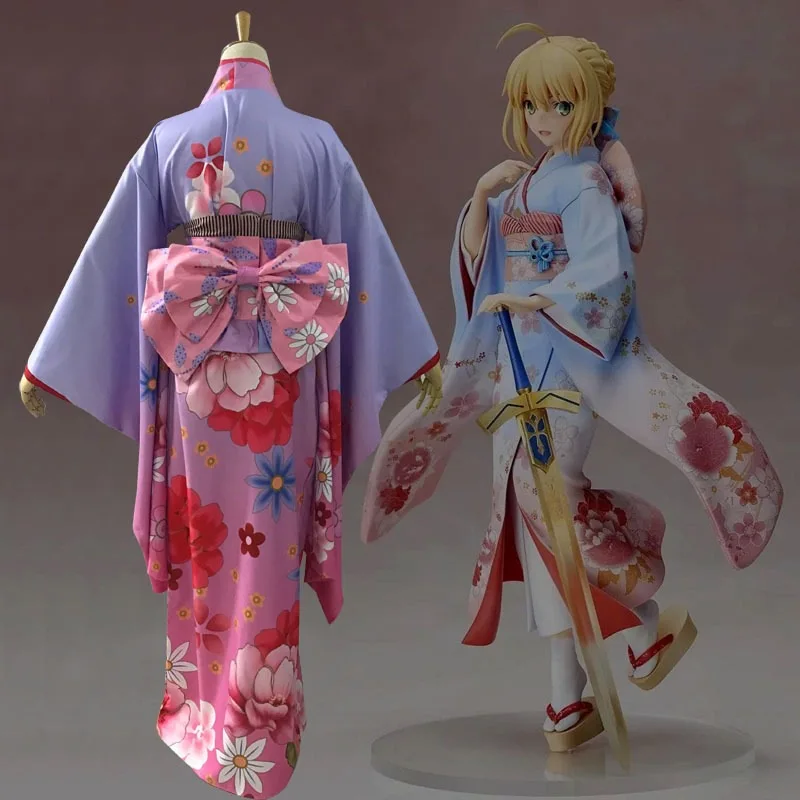 Кимоно-гейши женское традиционное в японском стиле винтажное вечернее кимоно с