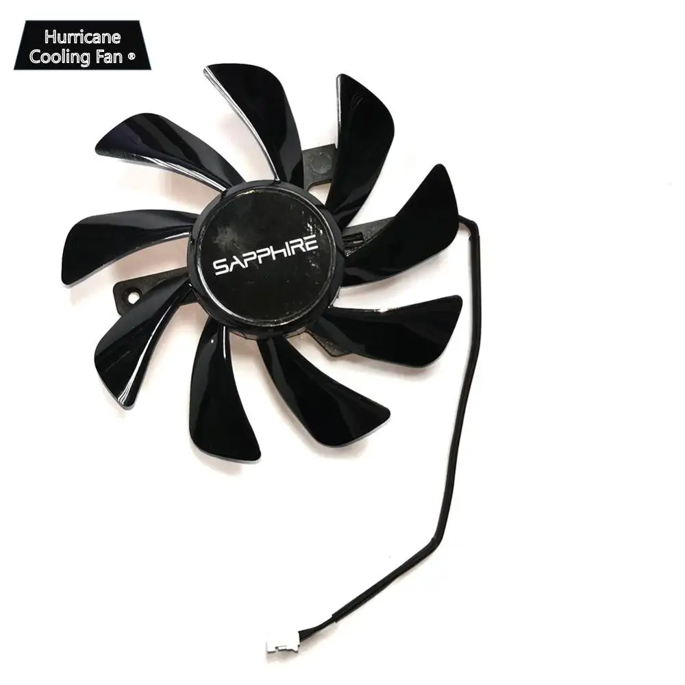 Новинка кулер для видеокарты Sapphire RX 570 GPU вентилятор T129215SU графической карты Radeon
