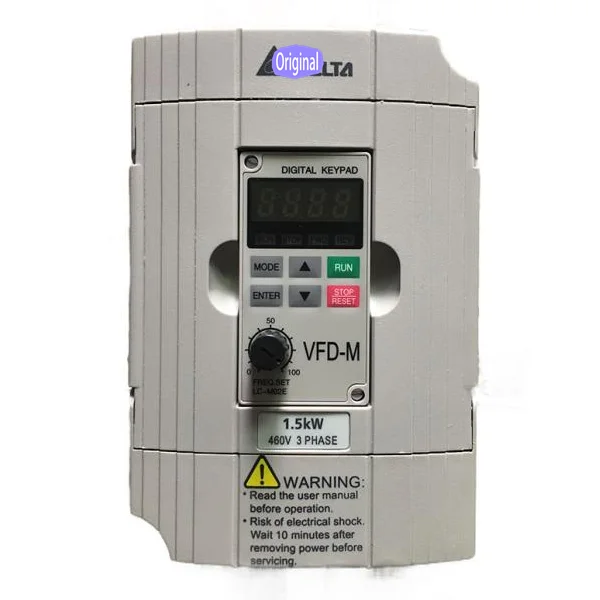 

Инвертор VFD-M VFD015M43B 380V 1.5KW проверки качества видео может быть предоставлена, 1 годовая гарантия, на складе