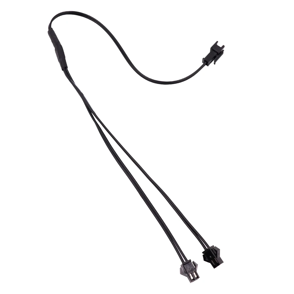 2 Pin JST разъем кабель сплиттер 1 в 2/3/4/5/6/7/8/9/10 разъемов для el, неон wire 3 V/12 V электролюминесцентный провод RGB Светодиодные полосы света интим