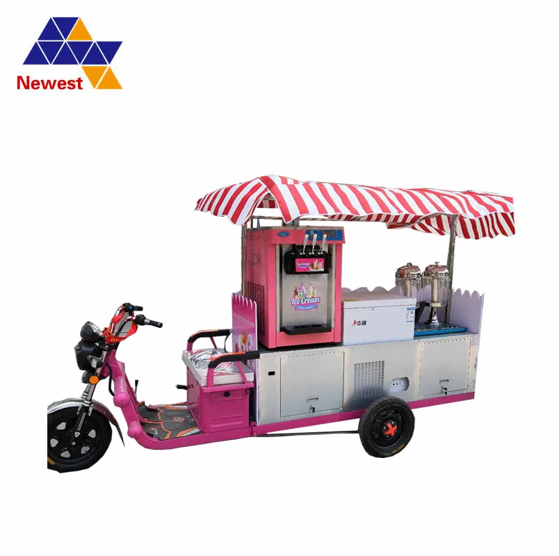 Мини машина для мороженого/мобильный грузовик мороженого/велосипеды мороженого