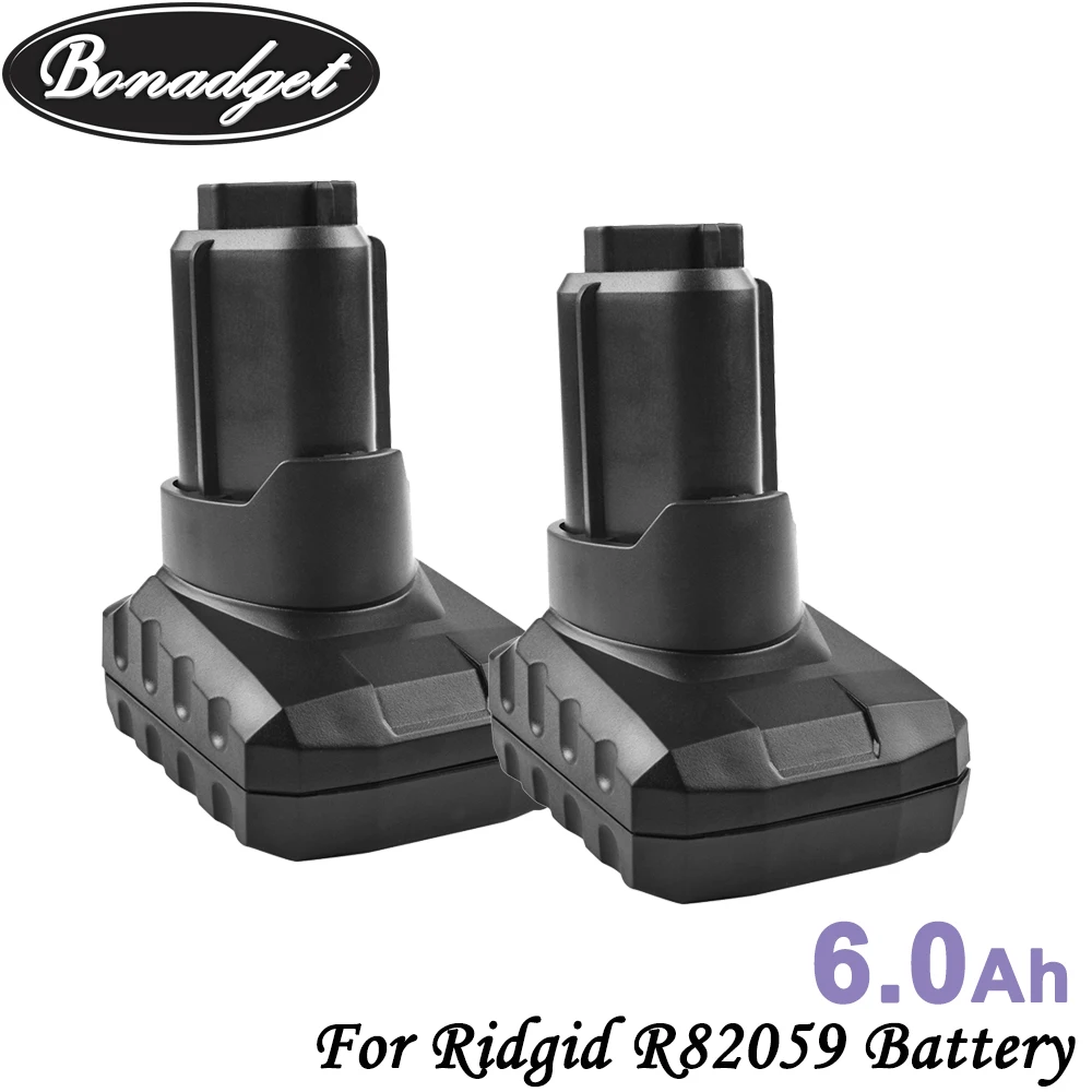 Перезаряжаемый литий-ионный аккумулятор Bonadget для электроинструментов AEG Ridgid R82059