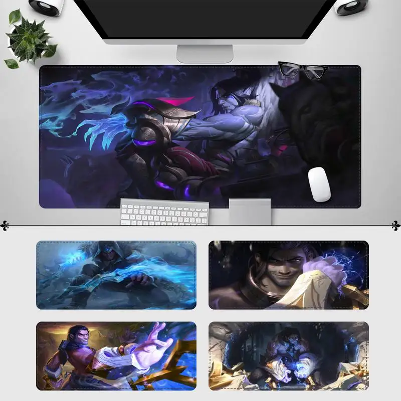 

Factory Direct League of Legends Sylas Mouse Pad Gamer Keyboard Maus Pad Desk Mouse Mat Game Accessories For Overwatch