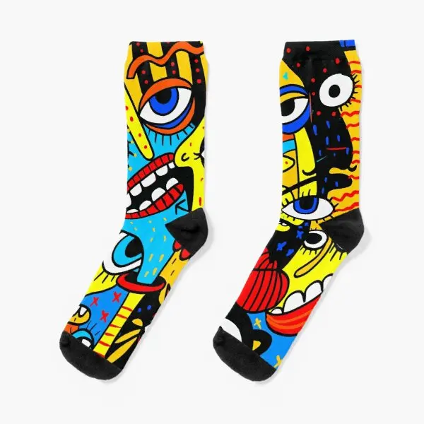 

Social Distancing Crew Socks Best Black Knee High Ankle Women Mens