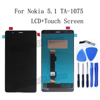 5 5 original for nokia 5 1 lcd display touch screen digitizer assembly ta 1075 ta 1061 ta 1088 ta 1081 ta 1076 phone repair kit