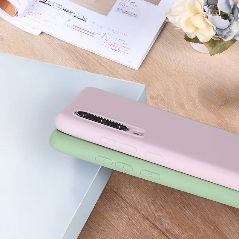 Мягкий силиконовый чехол для Huawei P30 P20 Pro Lite Mate 20 10 P9 P10 P Smart Plus 2019 2018 карамельный