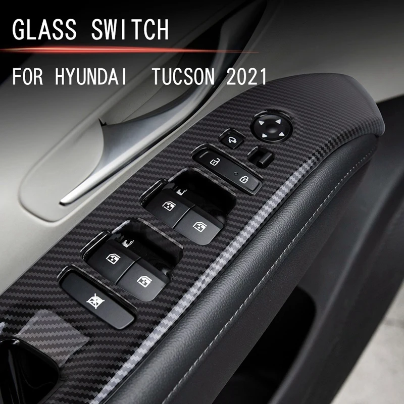 

Car Window Glass Regulator Switch Panel Window Switch Panel Cover for Hyundai Tucson 2021 for Korean Cars
