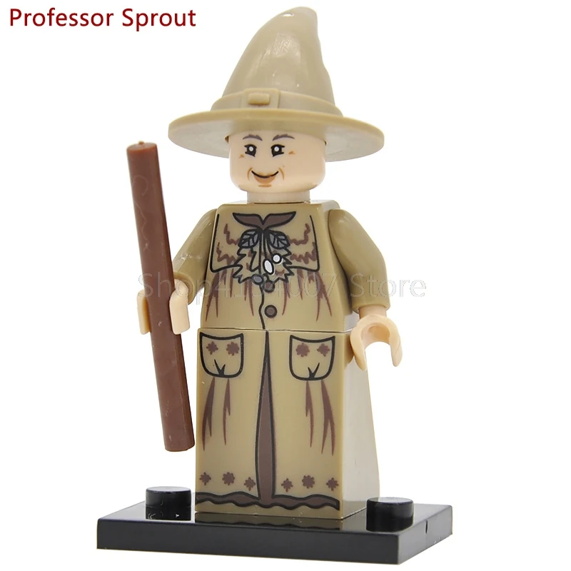 Professor Sprout Одиночная во все тяжкие Волтер Уайт Джесси ТВ рисунок Убить Билла Vol.1 ума Турман строительные блоки модель кирпичи игрушки подарки - Цвет: Professor Sprout