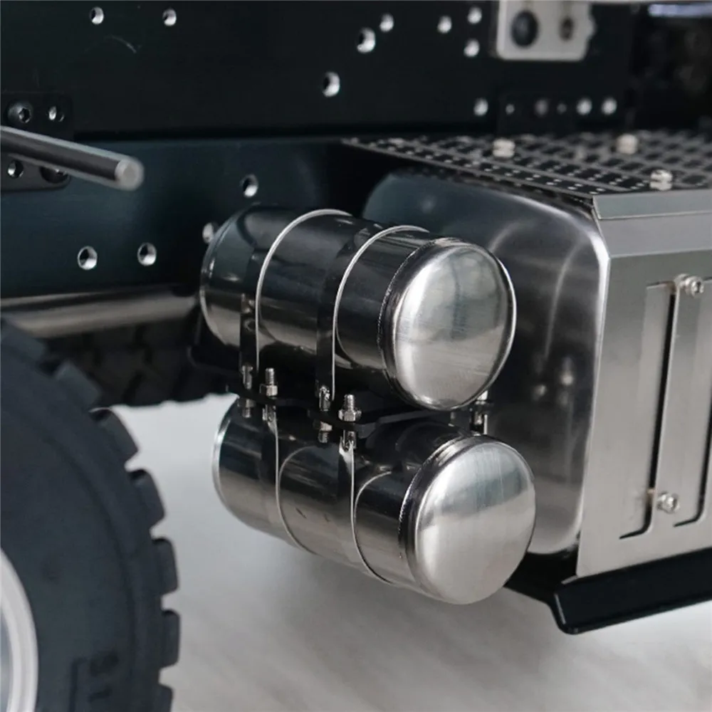 Металлический Воздушный бак для грузовика TAMIYA 1/14 самосвал самодельная модель