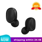 Оригинальные TWS Bluetooth наушники, Беспроводные спортивные мини-наушники, стереонаушники с микрофоном для iPhone, Huawei, Xiaomi, Redmi, PK, airdots