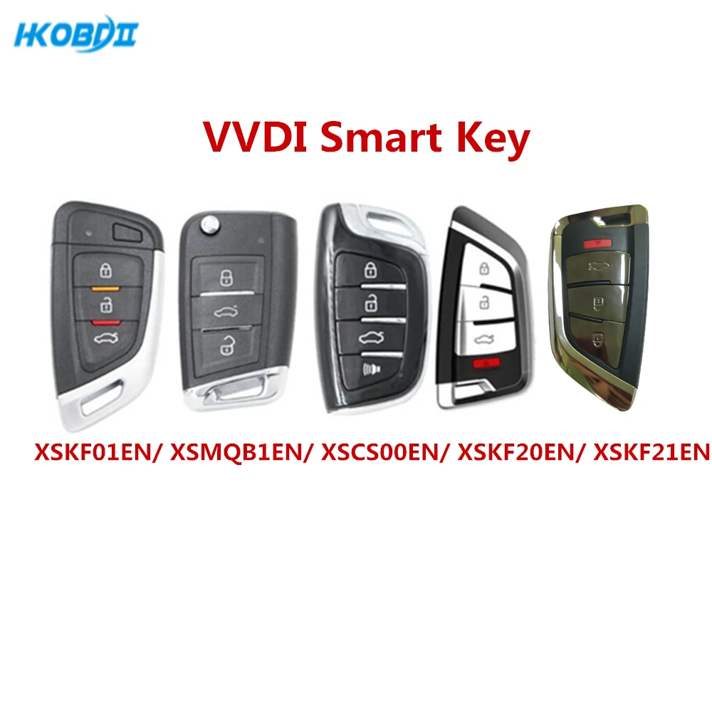 Универсальный смарт ключ HKOBDII Xhorse VVDI БЕСКЛЮЧЕВОЙ пульт дистанционного