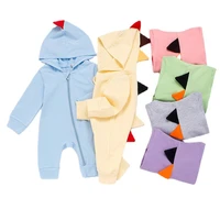 baby clothing baby sleep romper pajamas infant girls boys dinosaur hooded jumpsuit toddler infant boys girls animal sleepwear