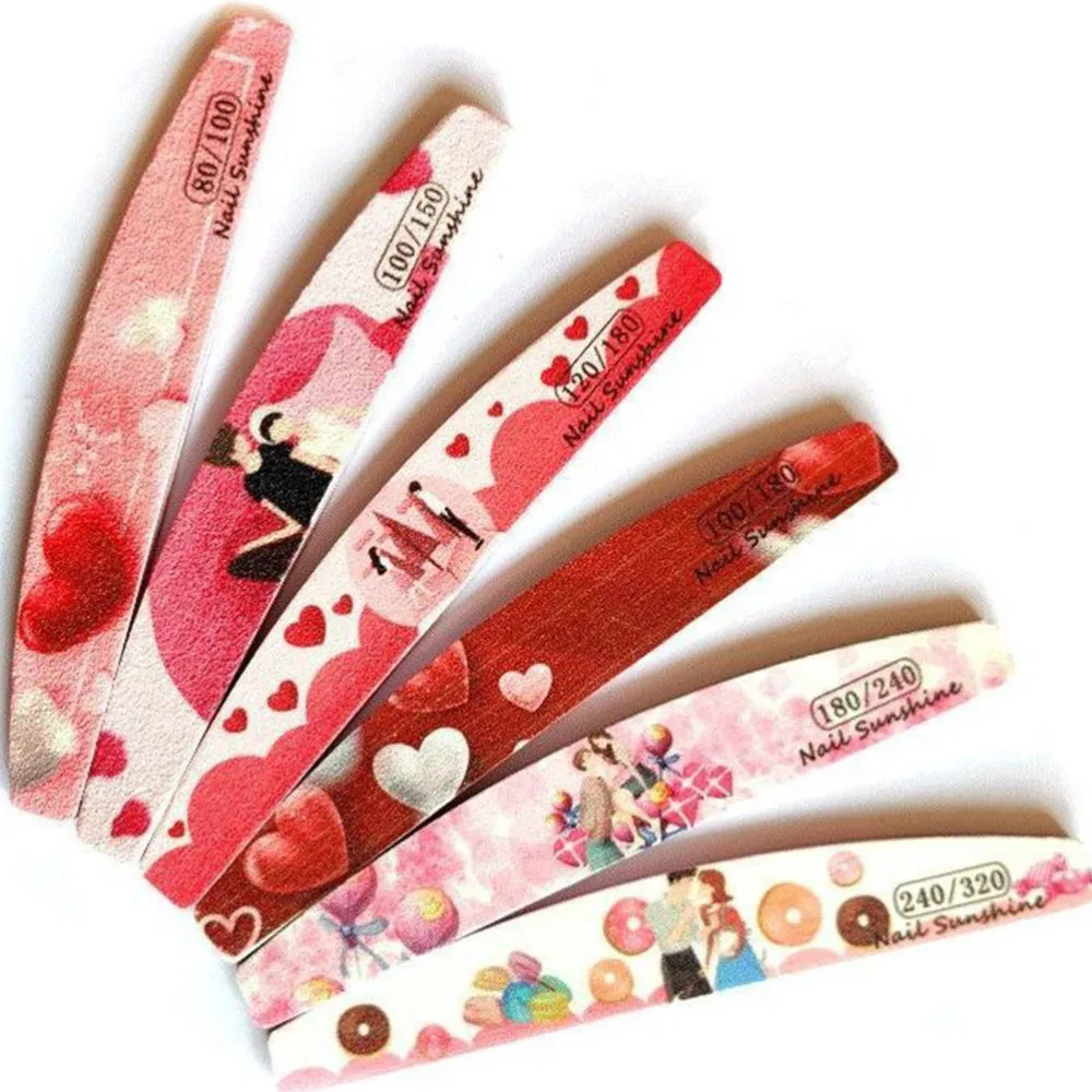 

10pcs Nail Art Pedicure Tool Manicure Polishing Tool for Salon (Random Color)