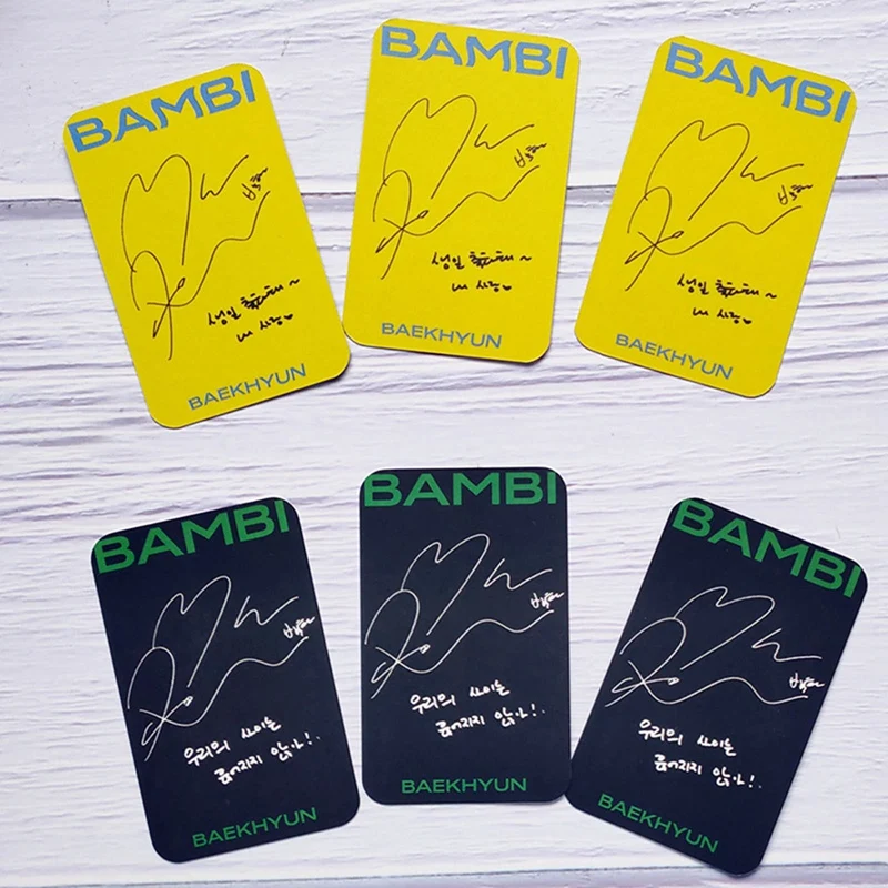 6 шт./компл. Kpop EXO BAEK HYUN IU Lomo Card Photocard HD Photo Print Album Декоративные Коллекционные