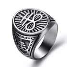 Мужское кольцо из нержавеющей стали с символикой сердца, размер 8, 9, 10, 11, 12, 13