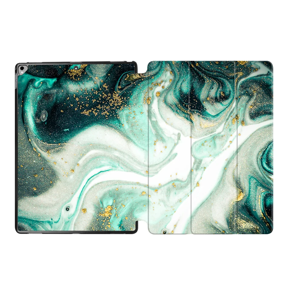 IP01 MTT мраморный Чехол для iPad Pro 12,9 '' версия из искусственной кожи откидная подставка защитный чехол для планшета Авто Режим сна/пробуждения - Цвет: IP01