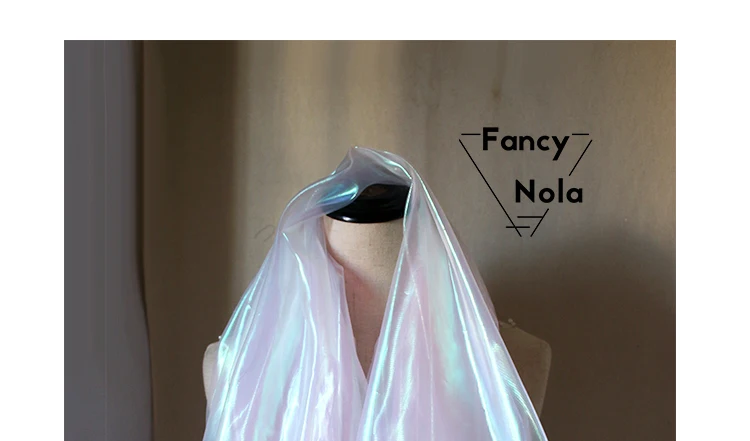 Лазерная Переливающаяся органза ширина 140 см сделай сам свадебное платье