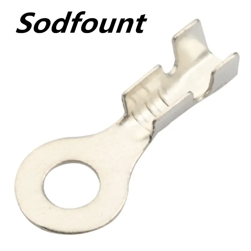 Круглый пресс терминал 100 шт. 3 2 дюйма|Терминалы| |