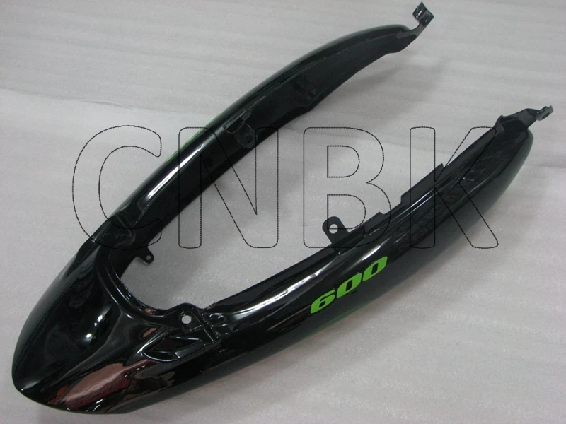 GSX 600F 02 03 Обтекатели GSX600F 98 99 черный зеленый пламя обтекатель мотоцикла GSX750 1998 - 2006