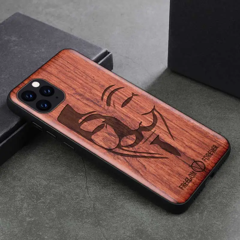 Чехол для телефона iPhone 11 iPhone11 Pro, чехол из ТПУ Boogic Wood для iPhone X XR XS Max 8 7 6 6s plus, аксессуары для телефонов