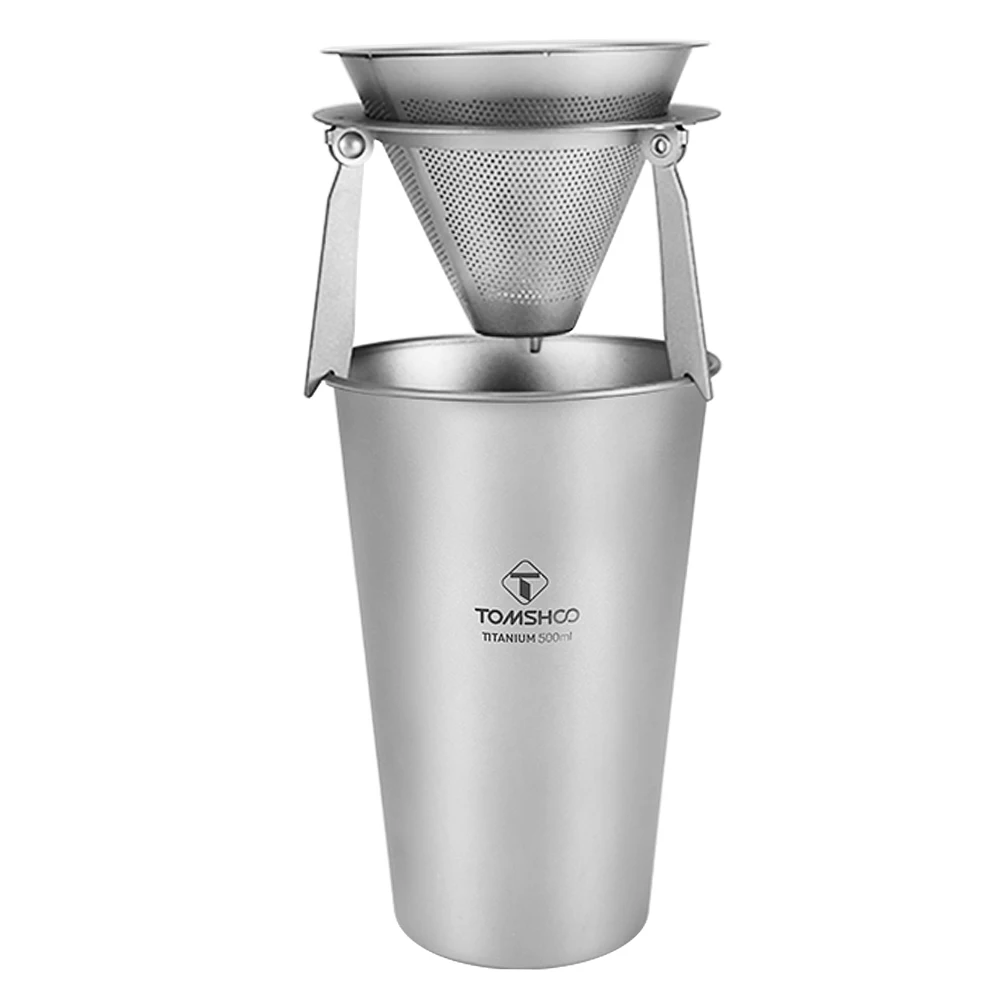 TOMSHOO Походные горелки и плитки Пеший Туризм Титан стакан для пива на открытом