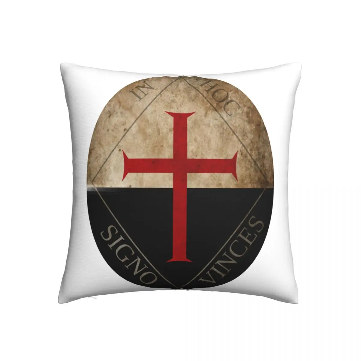 

Рыцари Templar Подушка Чехол Рыцари Templar In спецназ signo vinces цветная искусственная Подушка Чехол На Молнии весенний чехол