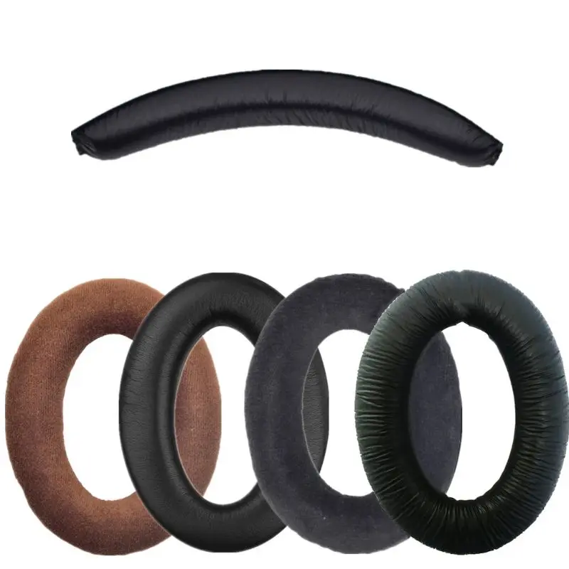 

Leather Flannel Earpads Ear Cushion Cover Headband for PXC450 PXC350 PC350 HD380 PRO HME95 Headphone