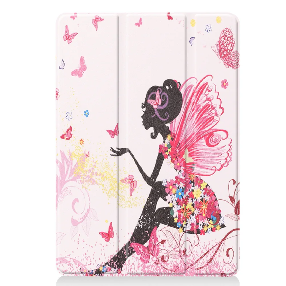 Чехол для нового iPad 10,2 7th Gen Coque Магнитная подставка авто Пробуждение/спящий кожаный чехол для iPad 10,2 Capa+ пленка+ ручка