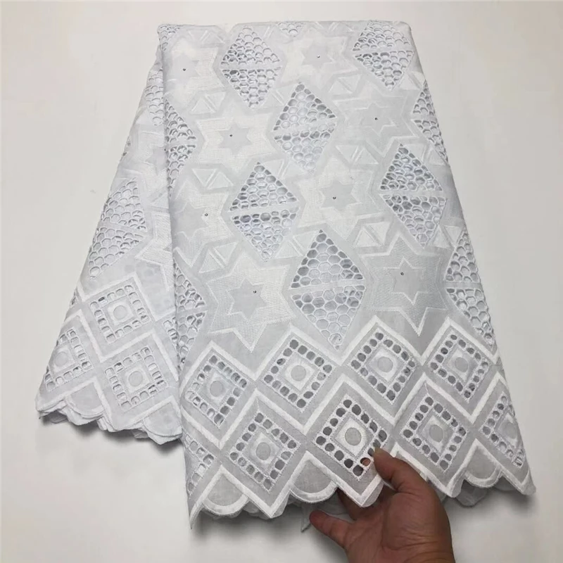 Новейшая кружевная ткань 2020 Африканское кружево с вышивкой швейцарская вуаль