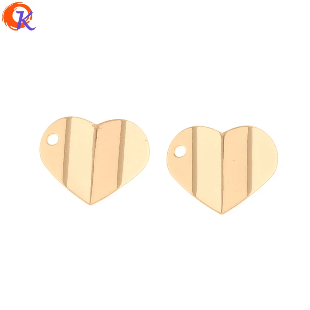 

Сердечный Дизайн 50 шт 12*15 мм ювелирные аксессуары/амулеты/форма сердца/ПОДЛИННОЕ золотое покрытие/Сделай сам изготовление/ручная работа/се...