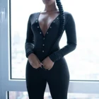 Новый женский Пижамный комбинезон, Женский Пижамный костюм с открытой ягодицами сзади