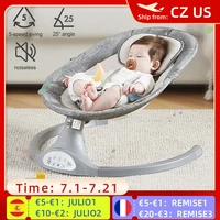 baby rocking chairs baby swing for children chaise longue for baby bouncer baby cradle with bluetooth music remote control