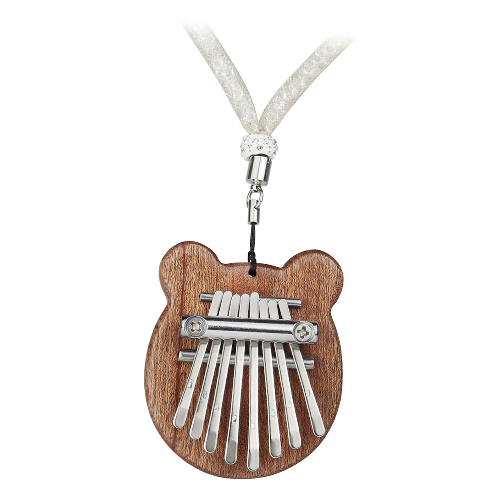 

8 клавиш калимба большой палец пианино высокое качество дерево мбира тела Музыкальные инструменты с ремешком кулон калимба пианино Рождест...