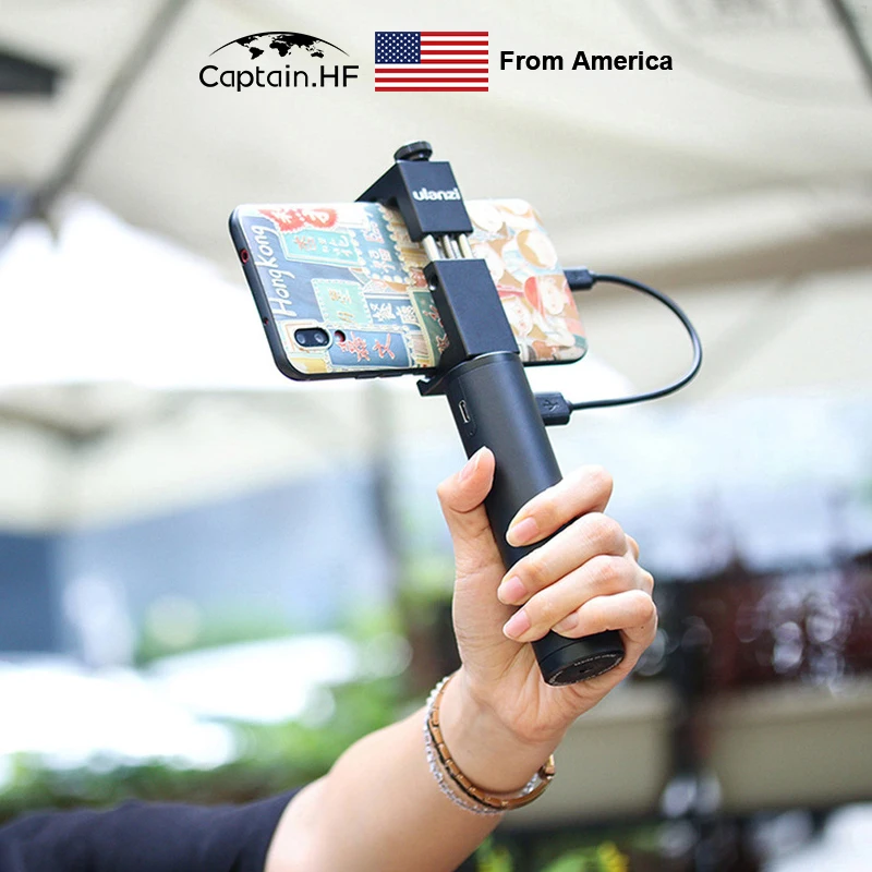 US Captain BG 2 Мощность 6800 мА · ч Ручка для Gopro Уличной Съемки Черный Портативный Экшн