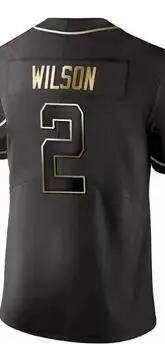 

BALIWEISA Jets Zach Wilson Black Golden Edition Jerseys T-shirt