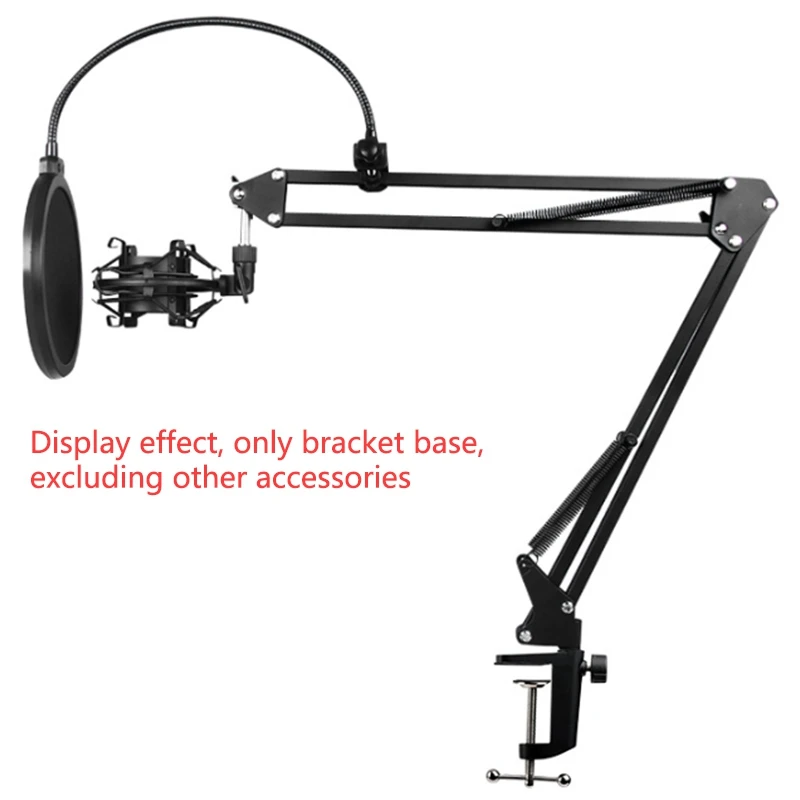 

New Heavy-Duty Metal Table Mounting Clamp for Microphone Suspension Boom Scissor Arm Stand Holder