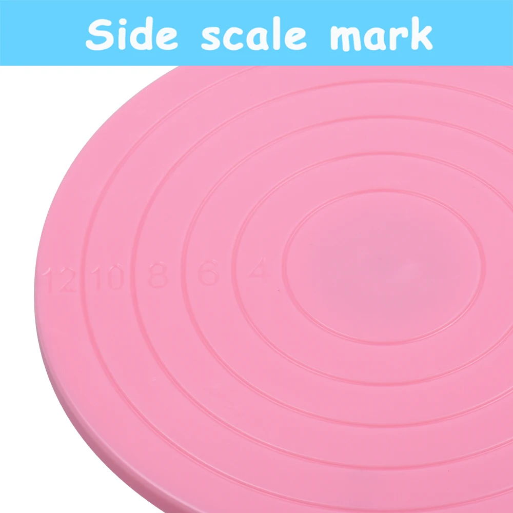 Фотоинструмент для выпечки пластиковая пластина торта вращающаяся