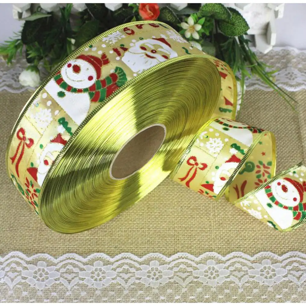 Хоббилан Рождество орнамент Снеговик атласная лента вечерние украшения дома