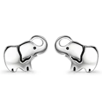 s925 sterling silver stud earrings hot elephant earrings female accessories