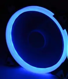 140mm blue Aigo Аврора вентилятор 140mm/14 см светодиодный кольцо в форме сердца из солнечные очки моды, солнечные очки 12V 3pin+ 4pin Настольный ПК компьютер Вентилятор Cooler бесшумный чехол вентилятор - Цвет лезвия: 140mm blue